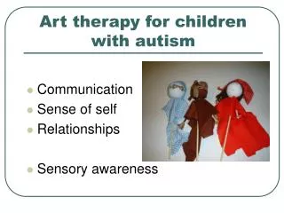 Art therapy for children with autism