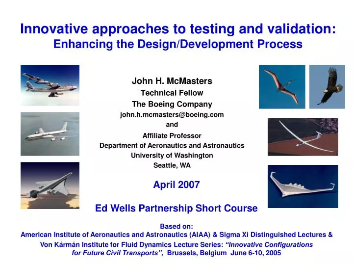 innovative approaches to testing and validation enhancing the design development process