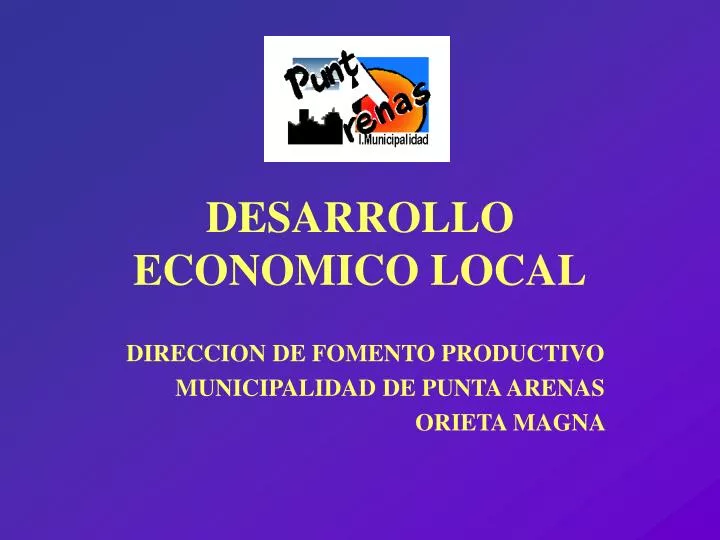desarrollo economico local