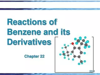 Reactions of Benzene and its Derivatives