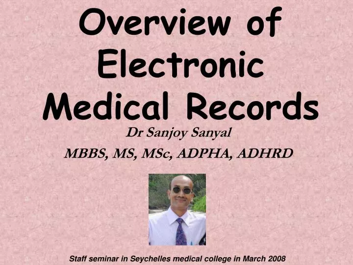 overview of electronic medical records