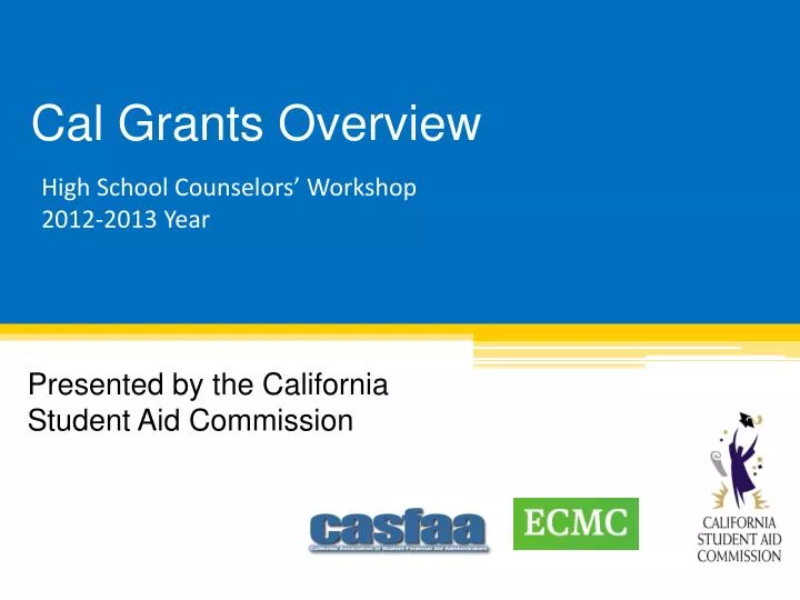 cal grants overview