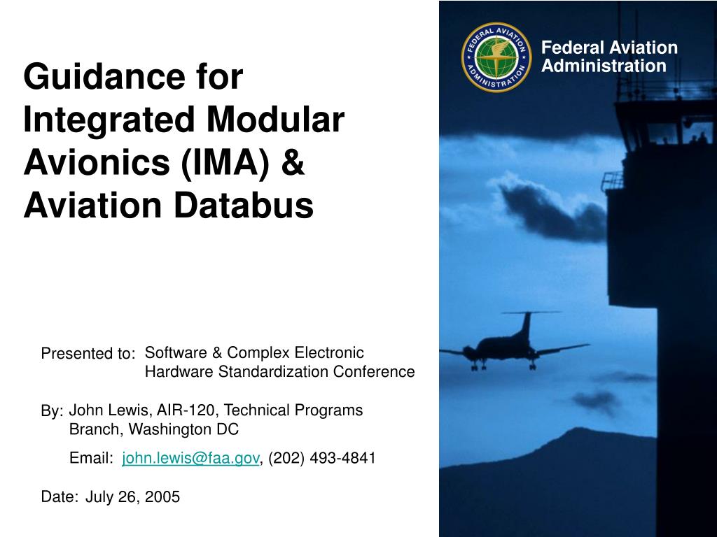PPT - Avionics Standardization Conference: Guidance for Integrated ...