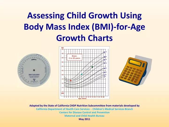 assessing child growth using body mass index bmi for age growth charts