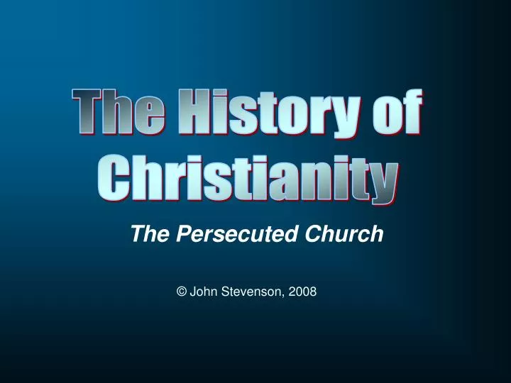 the persecuted church