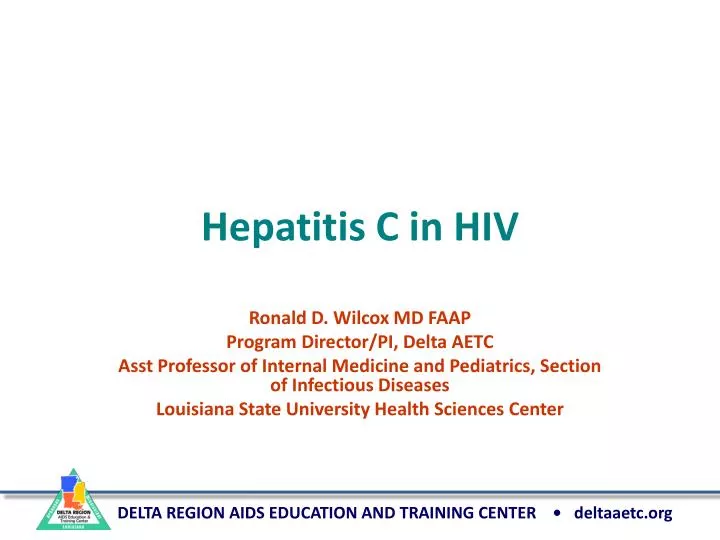 hepatitis c in hiv