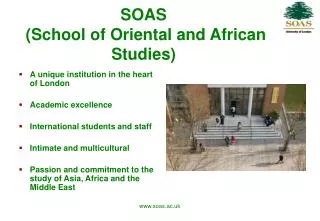 SOAS (School of Oriental and African Studies)