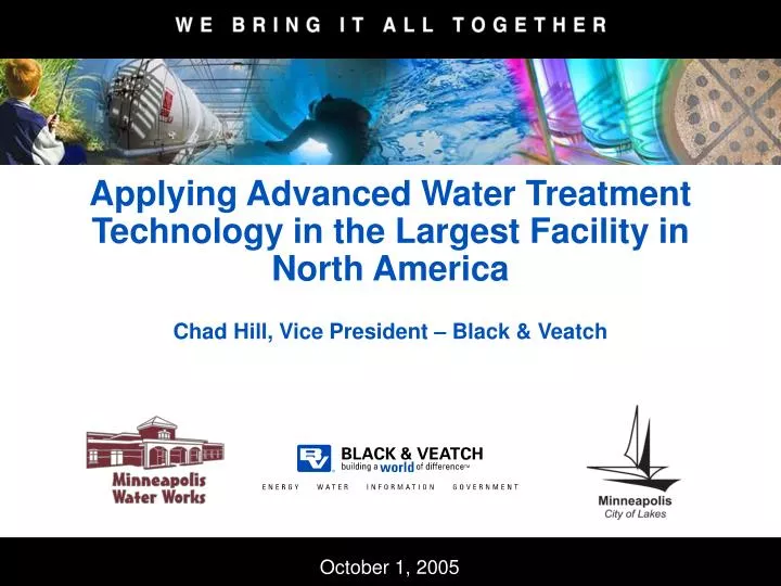 applying advanced water treatment technology in the largest facility in north america