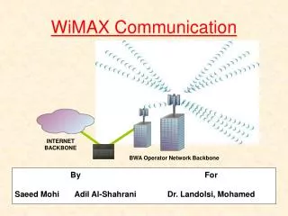 WiMAX Communication