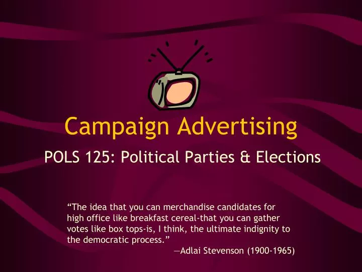 campaign advertising