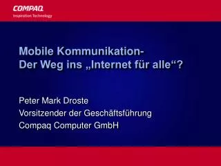 mobile kommunikation der weg ins internet f r alle