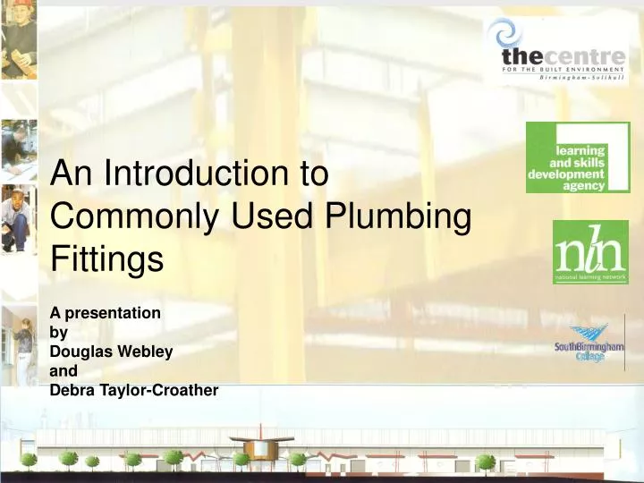 an introduction to commonly used plumbing fittings