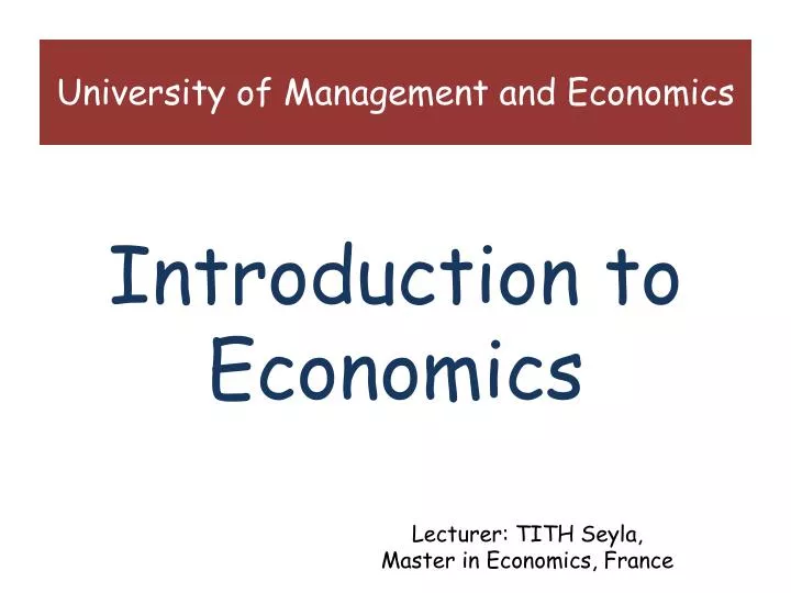 lecturer tith seyla master in economics france