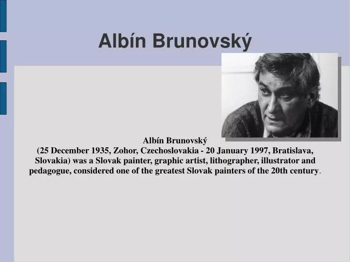 alb n brunovsk