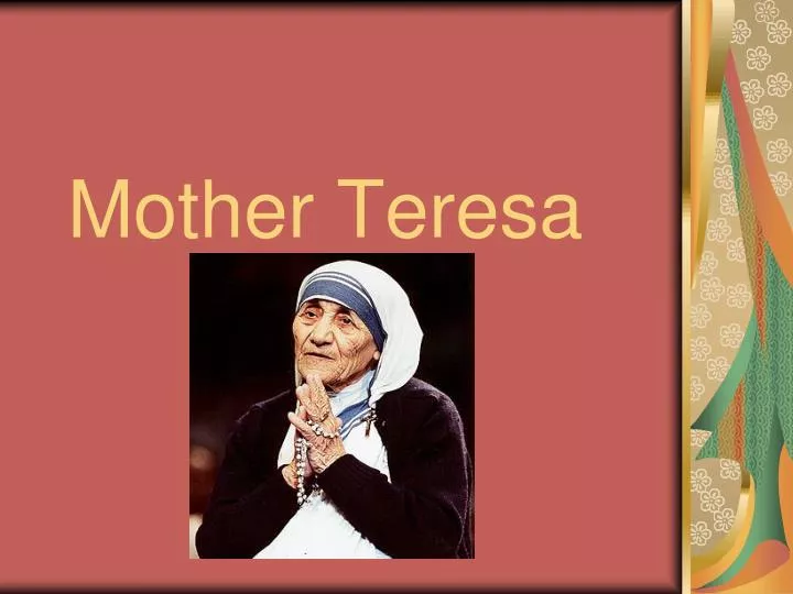 mother teresa