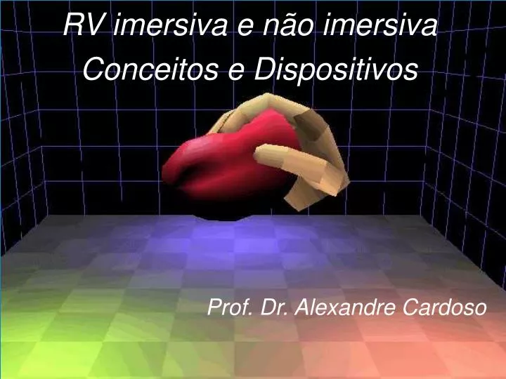 rv imersiva e n o imersiva conceitos e dispositivos