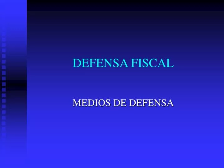 defensa fiscal