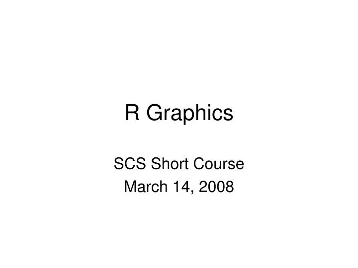 r graphics