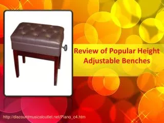 Review of Popular Height Adjustable Benches