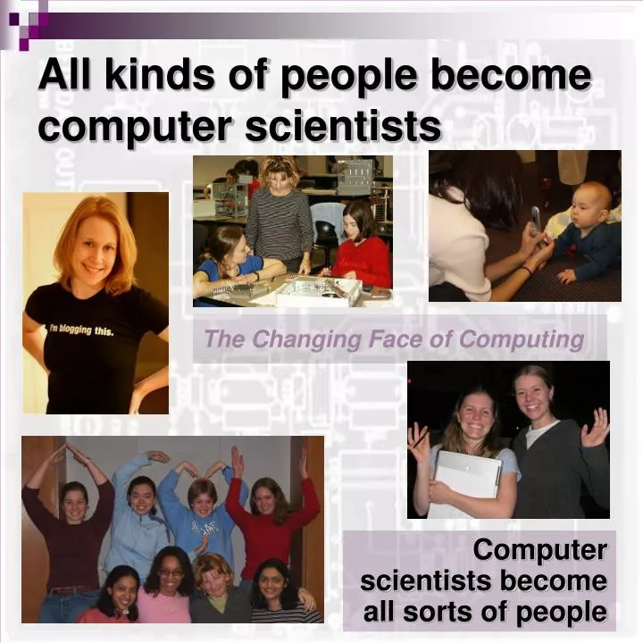the changing face of computing