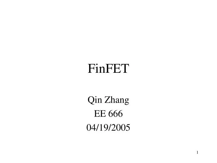 finfet