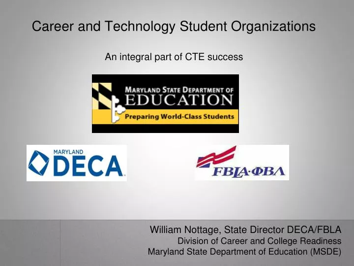 career and technology student organizations an integral part of cte success