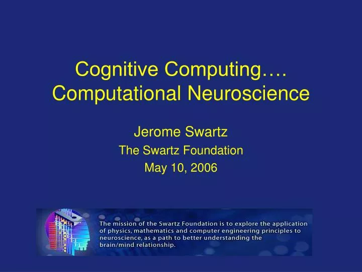 cognitive computing computational neuroscience