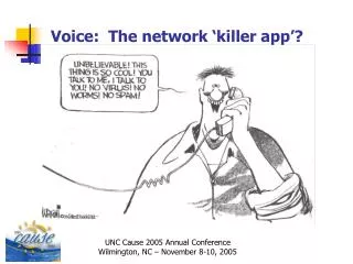 Voice: The network ‘killer app’?