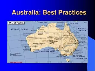 Australia: Best Practices