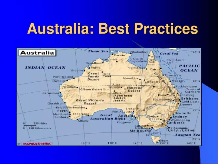 australia best practices