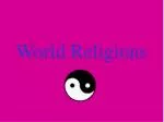 World Religions - slide 1
