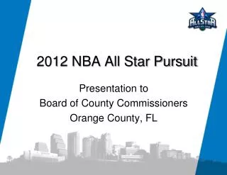 2012 NBA All Star Pursuit