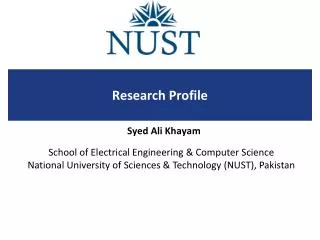 Research Profile