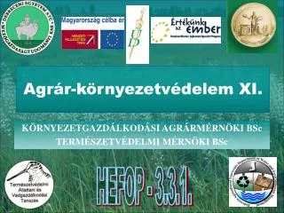agr r k rnyezetv delem xi