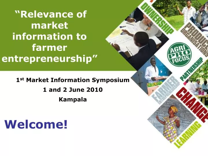 relevance of market information to farmer entrepreneurship