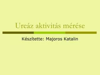 ure z aktivit s m r se