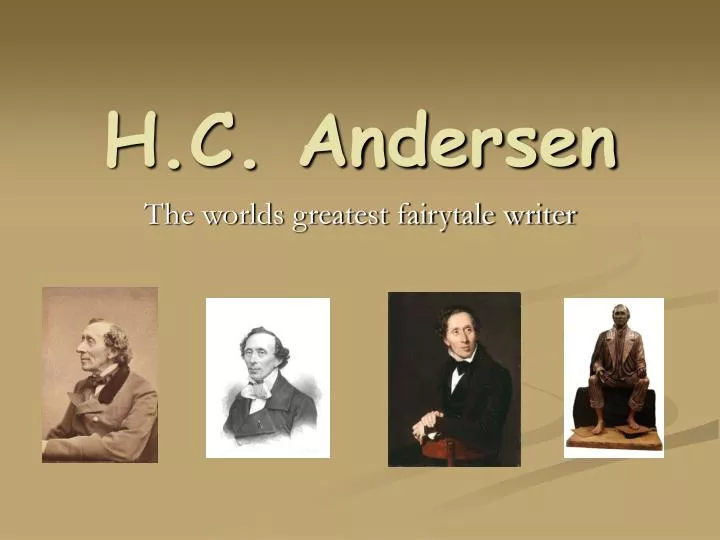 h c andersen