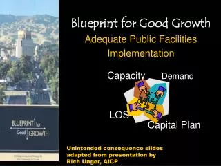 Blueprint for Good Growth Adequate Public Facilities Implementation