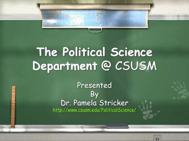 the political science department @ csusm