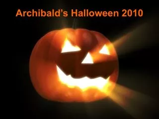 archibald s halloween 2010