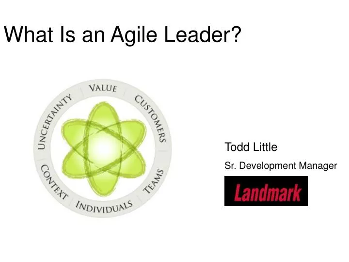 what is an agile leader