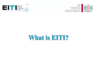 What is EITI?