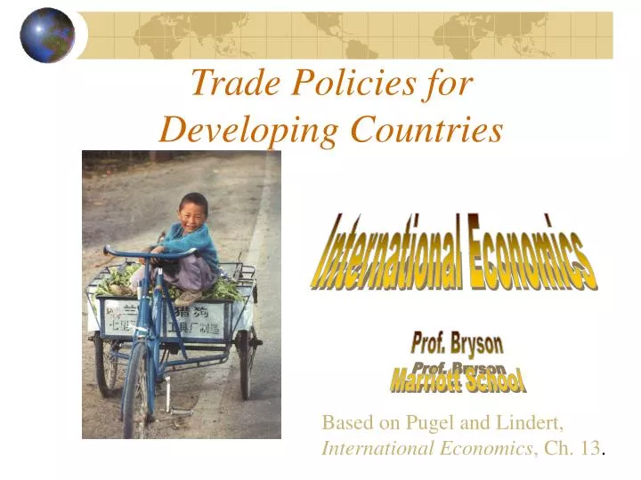 trade policies for developing countries
