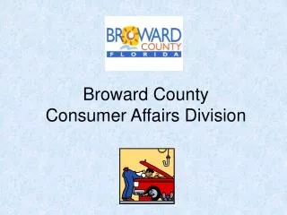 Broward County Consumer Affairs Division