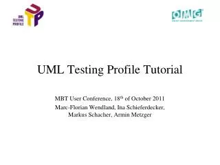 UML Testing Profile Tutorial
