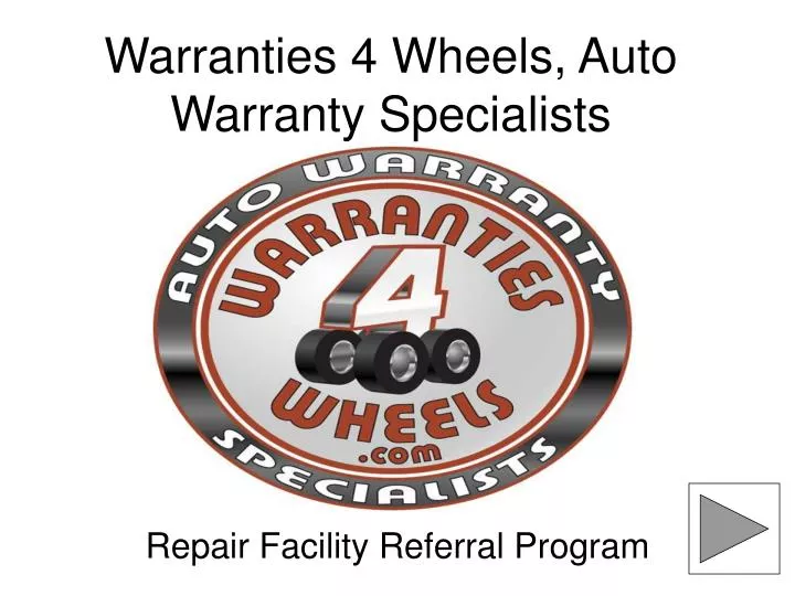 warranties 4 wheels auto warranty specialists