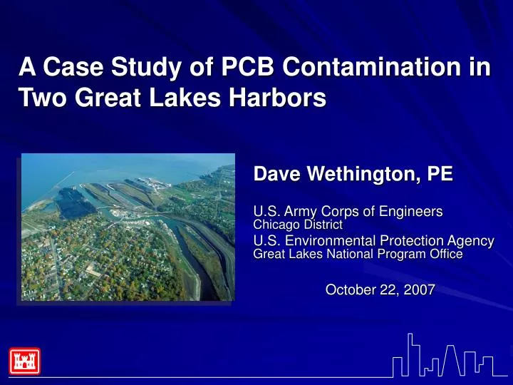 a case study of pcb contamination in two great lakes harbors
