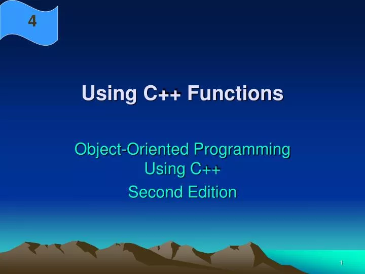 using c functions