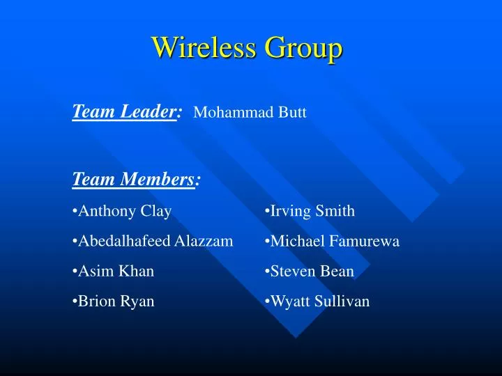 wireless group