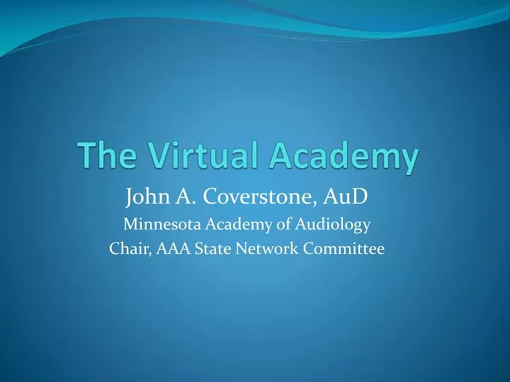 the virtual academy